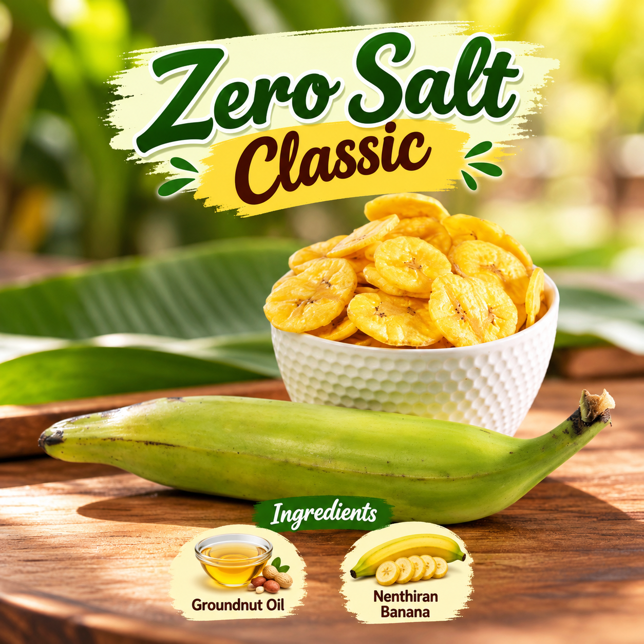 Zero Salt Classic Chips